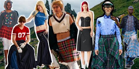 La jupe kilt, la tendance la plus edgy de l'automne 2024